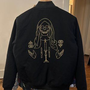 Drop Dead Clothing - Lifetaker Bomber Jacket - SIZE M
